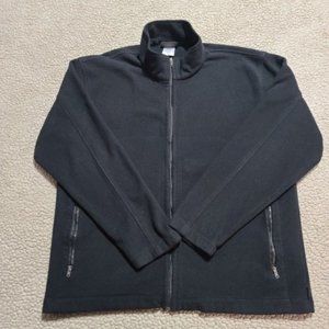 Patagonia Synchilla Men's Black Full-Zip Fleece Jacket Size Large